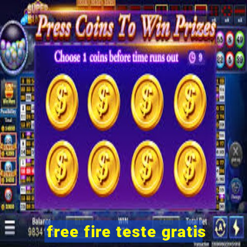 free fire teste gratis